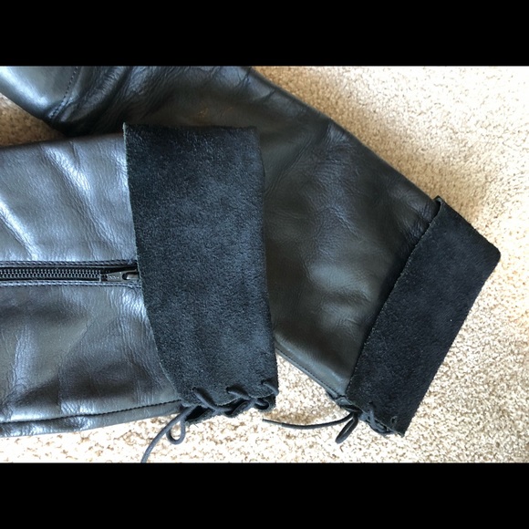 Leather Over the Knee Boots ~ New heals added - Picture 5 of 6